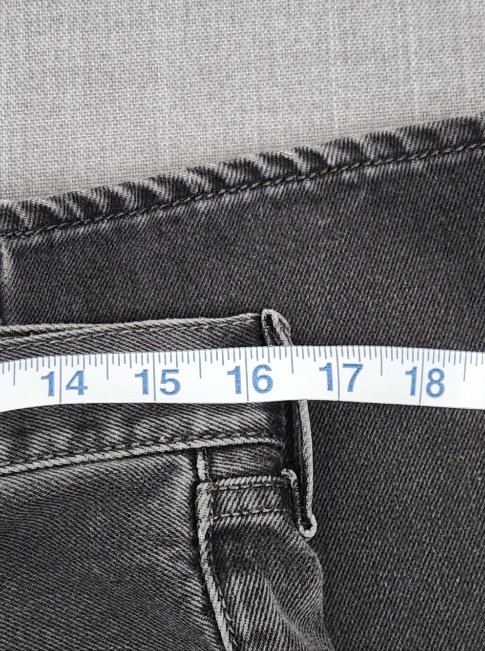 Levi's  501 Button Fly 100% Cotton Black Distressed Denim Jeans 32 ×32 - Picture 8 of 12